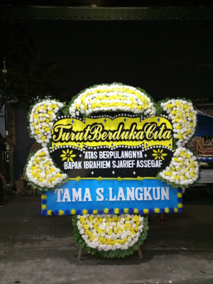 Papan Bunga Duka di Syahcame
