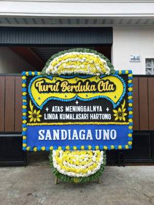 Papan Bunga Duka di Syahcame
